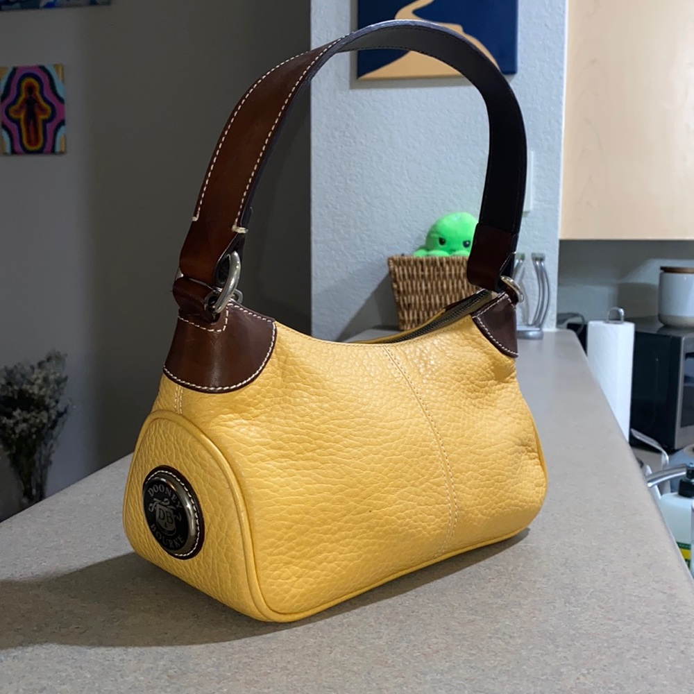 Dooney & Bourke Mustard Shoulder Purse